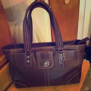 Large Pebble Coach Bag